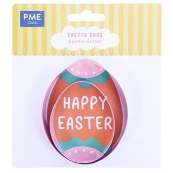 Picture of EASTER EGG COOKIE CUTTER SET X 2